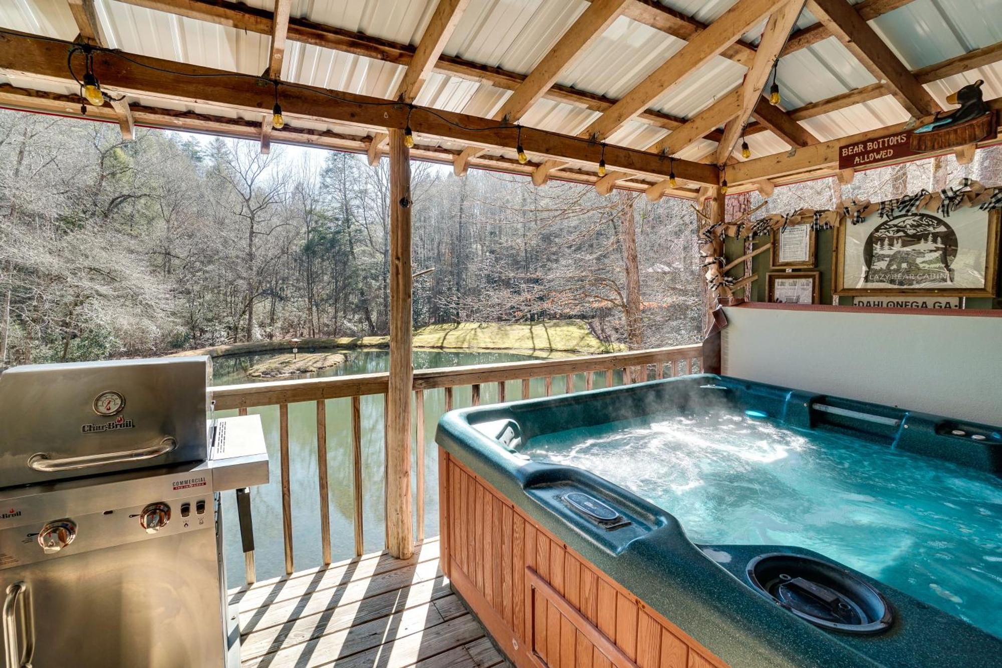 Vila Secluded Family Retreat In Dahlonega With Hot Tub! Exteriér fotografie