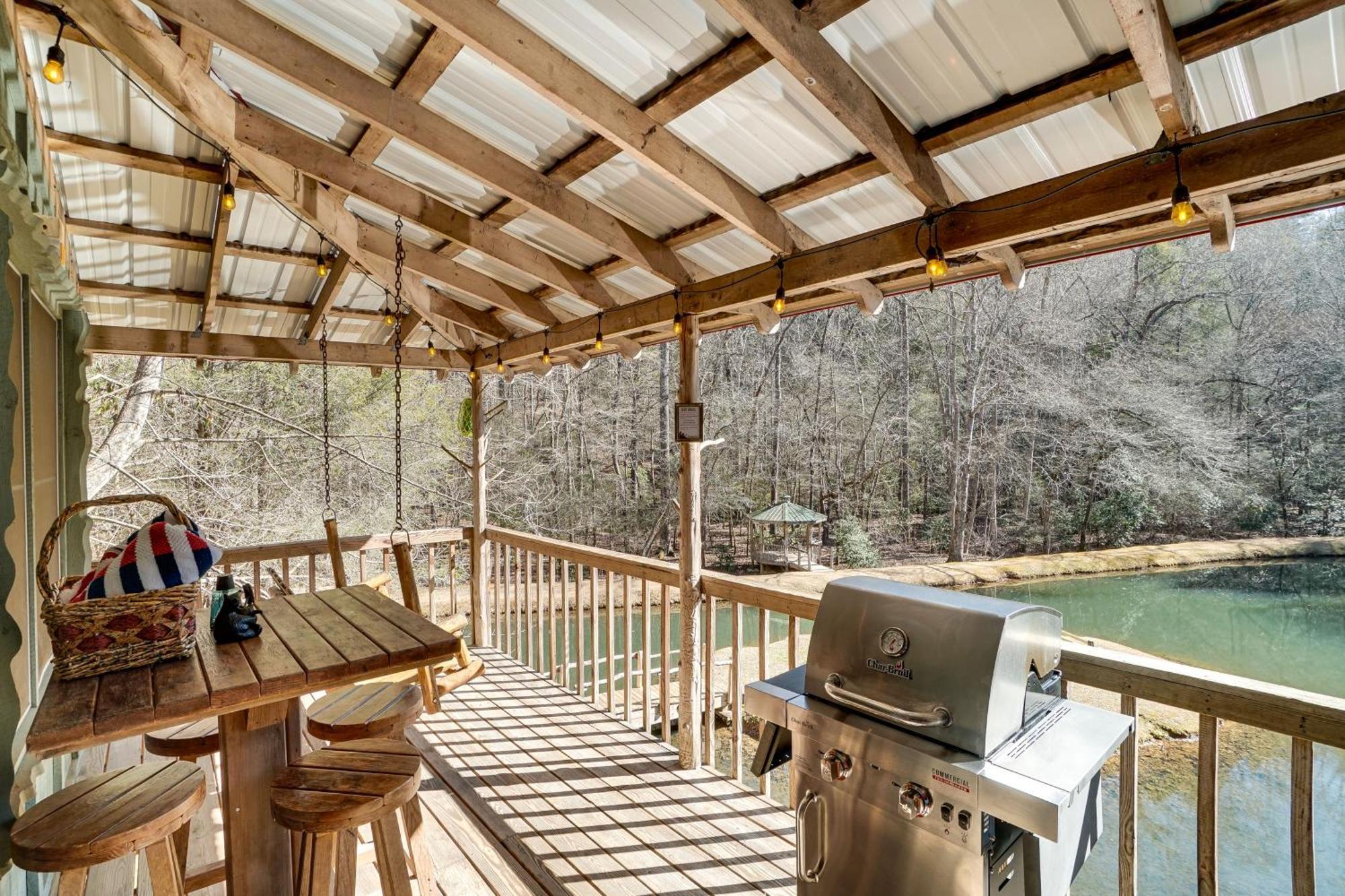 Vila Secluded Family Retreat In Dahlonega With Hot Tub! Exteriér fotografie