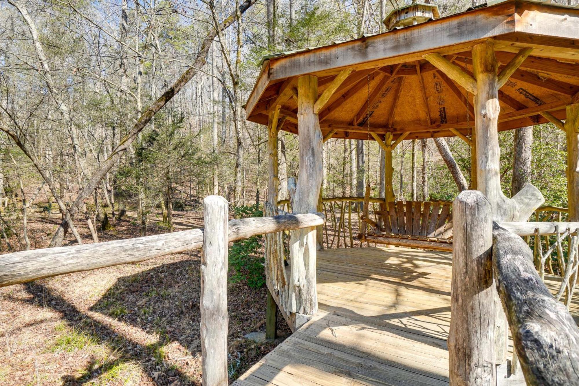 Vila Secluded Family Retreat In Dahlonega With Hot Tub! Exteriér fotografie
