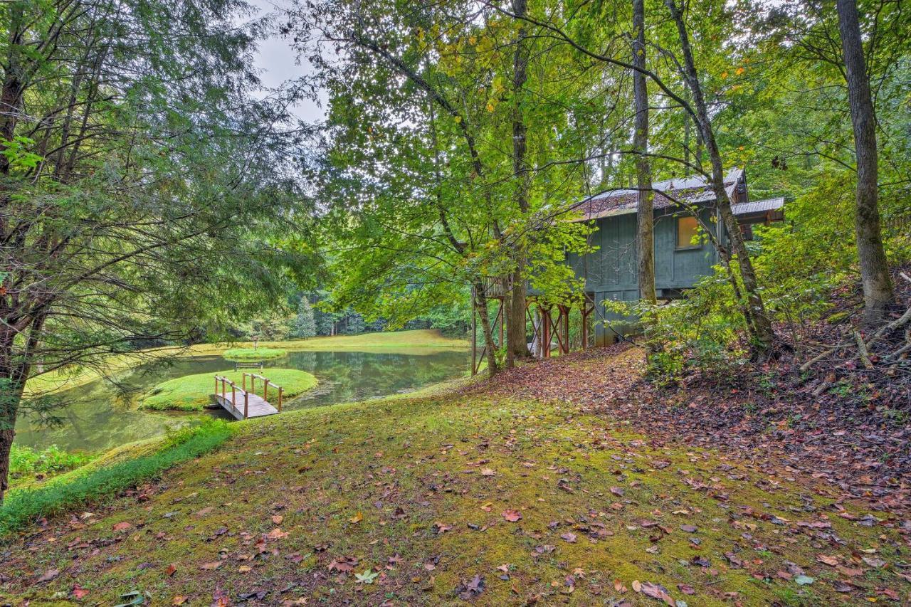 Vila Secluded Family Retreat In Dahlonega With Hot Tub! Exteriér fotografie