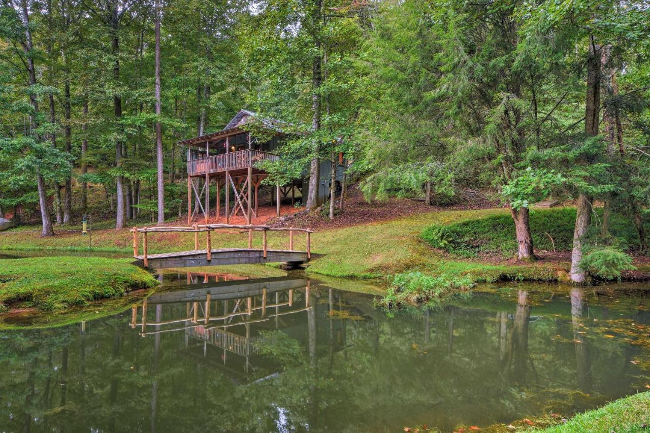 Vila Secluded Family Retreat In Dahlonega With Hot Tub! Exteriér fotografie